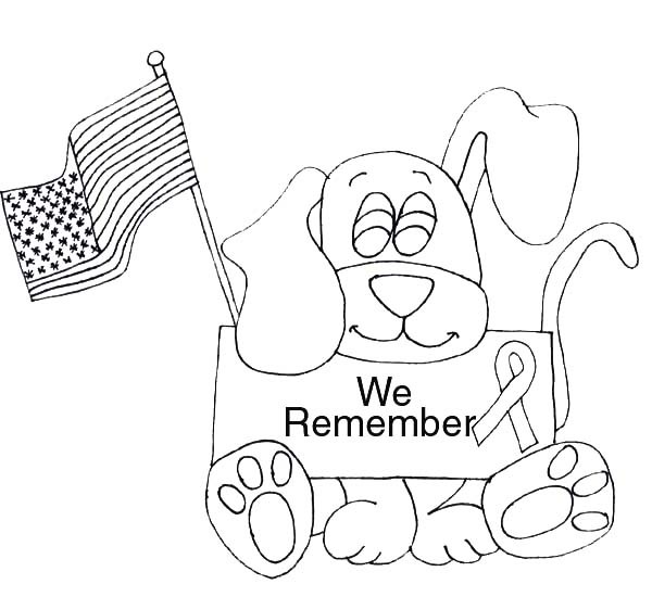 September 11 Coloring Pages For Kids Sketch Coloring Page