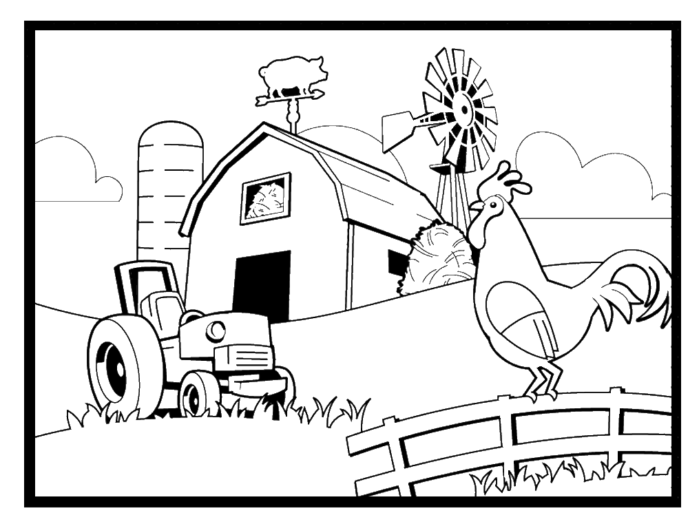 barnyard-coloring-pages