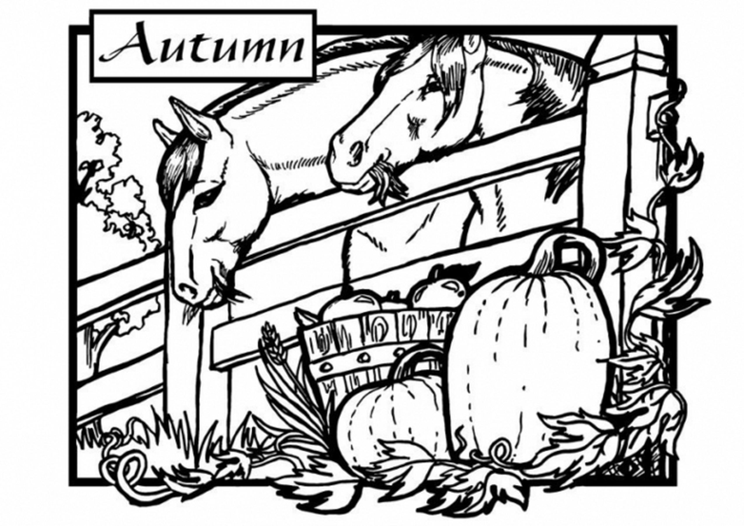 Fall Coloring Pages For Adults Best Coloring Pages For Kids