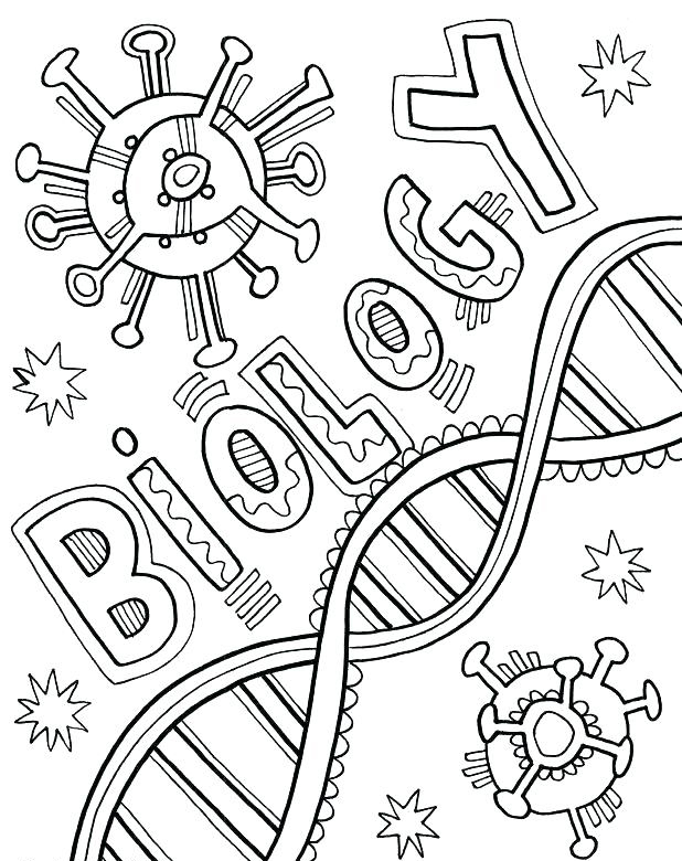 Biology Science Coloring Pages