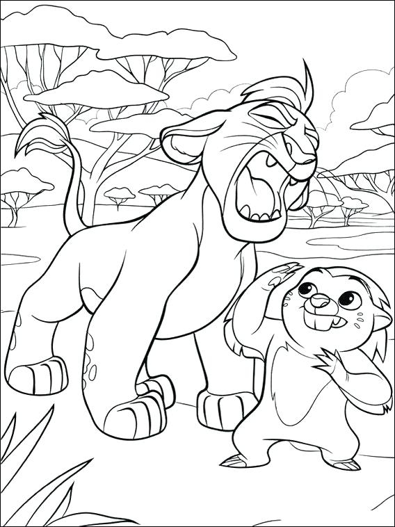 Lion Guard Coloring Pages Best Coloring Pages For Kids