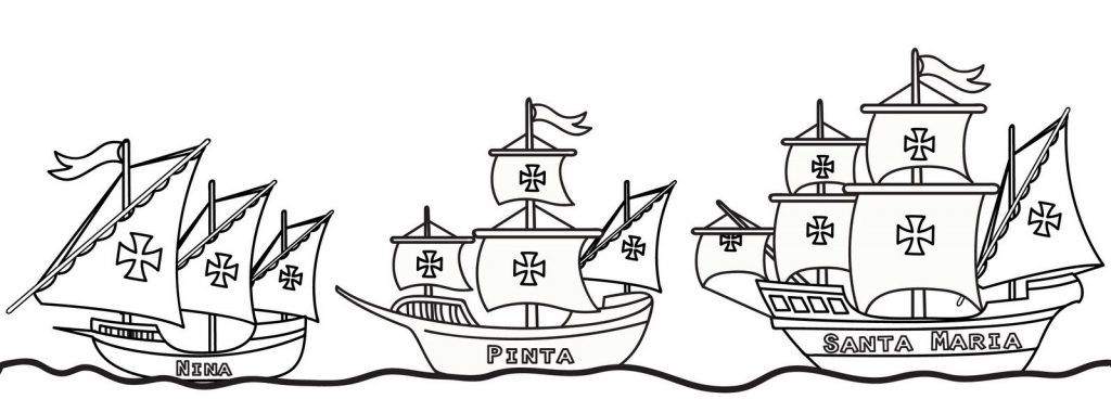 Columbus Day Coloring Pages