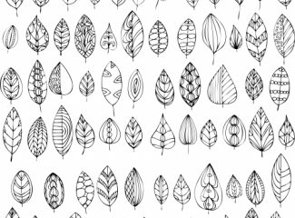 Fall Leaves Coloring Pages