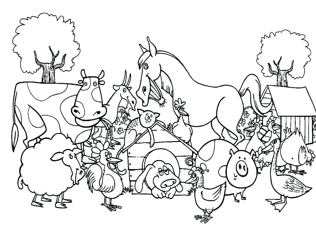 5100 Coloring Pages Of Land Animals Images & Pictures In HD