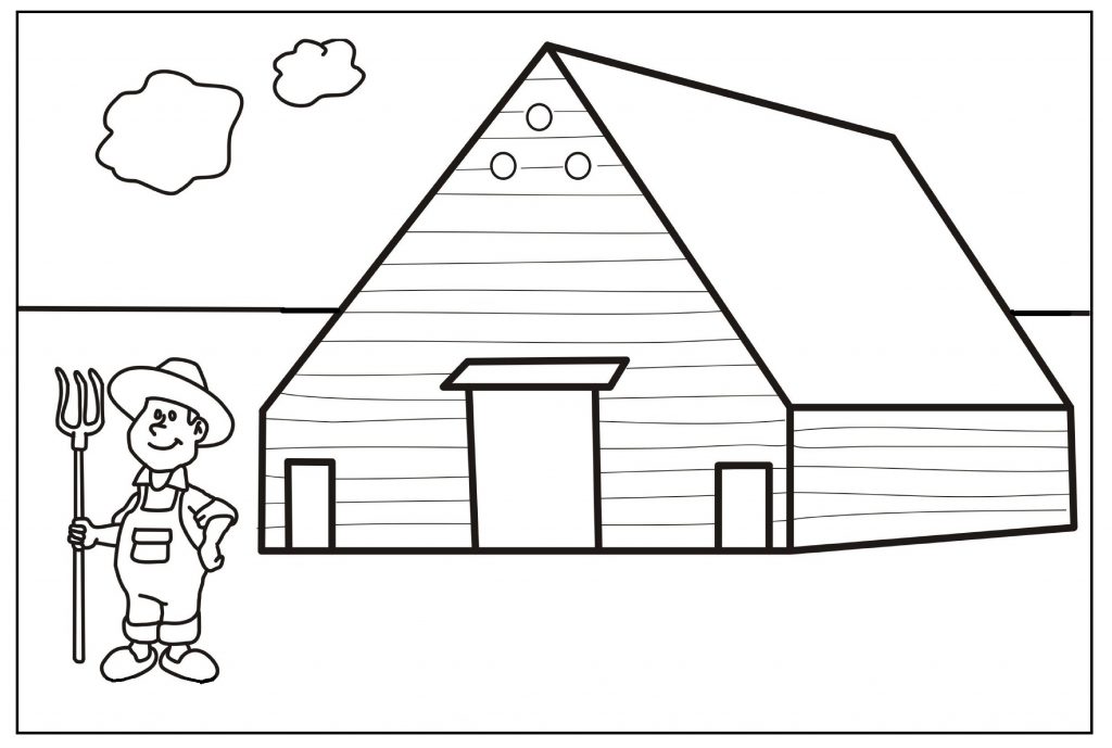 Farm Coloring Pages