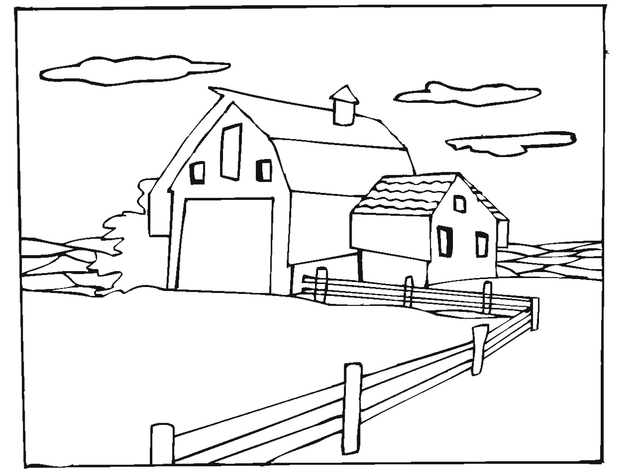Farm Coloring Pages   Best Coloring Pages For Kids