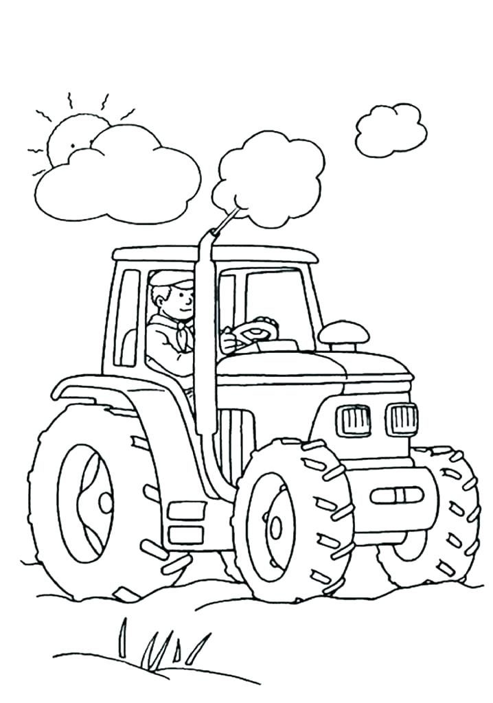 Farm Coloring Sheets 4