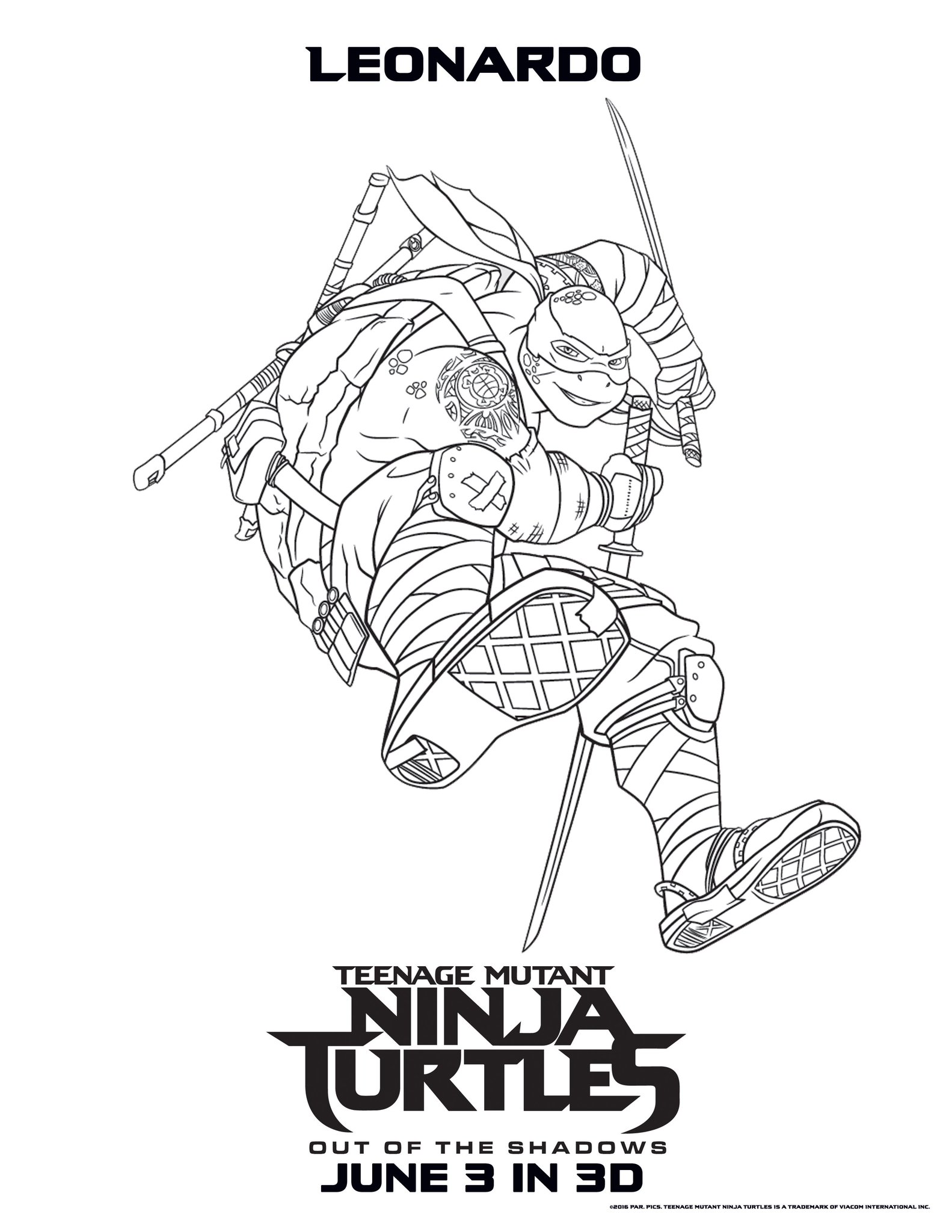 Teenage Mutant Ninja Turtles Coloring Pages - Best ...
