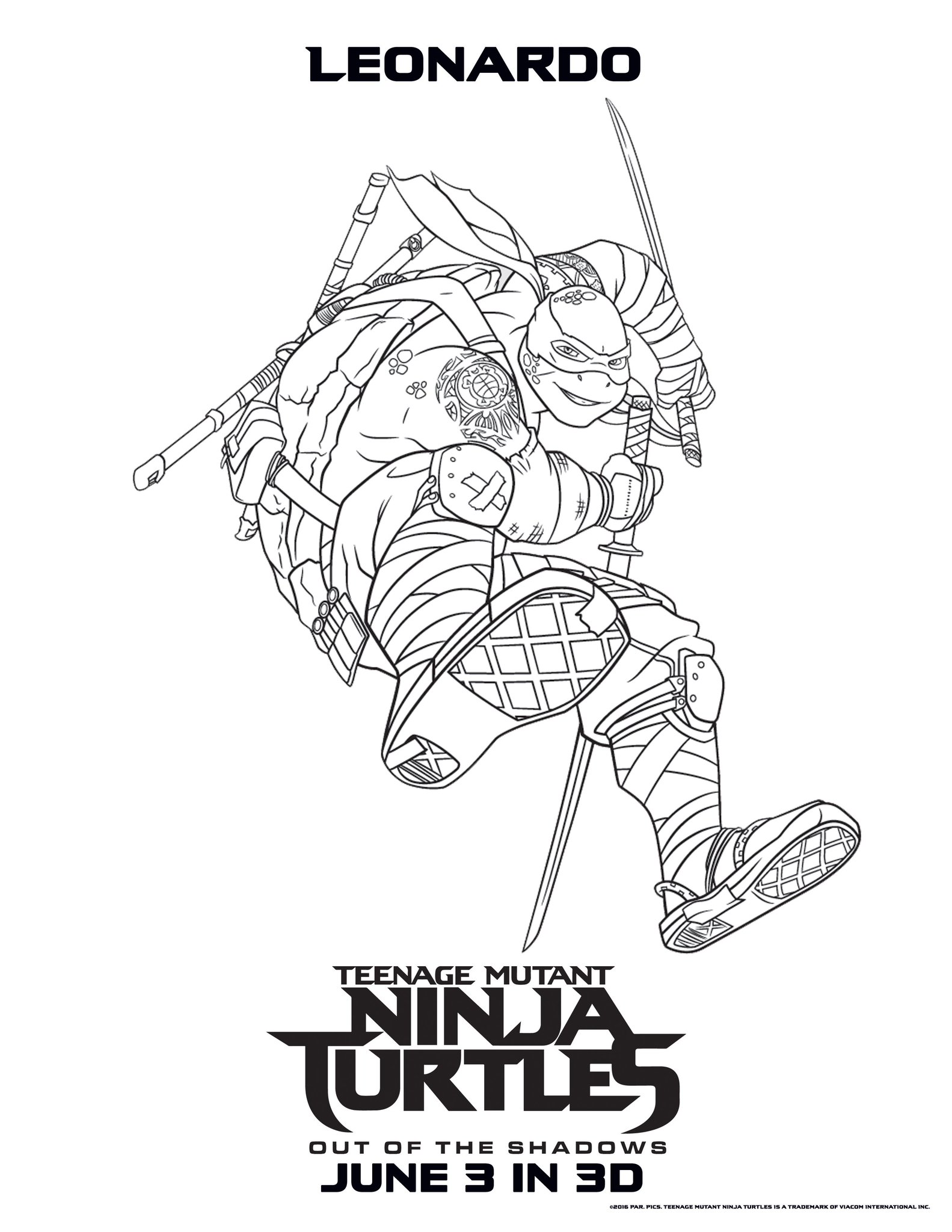 Teenage Mutant Ninja Turtles Coloring Pages Best Coloring Pages For Kids