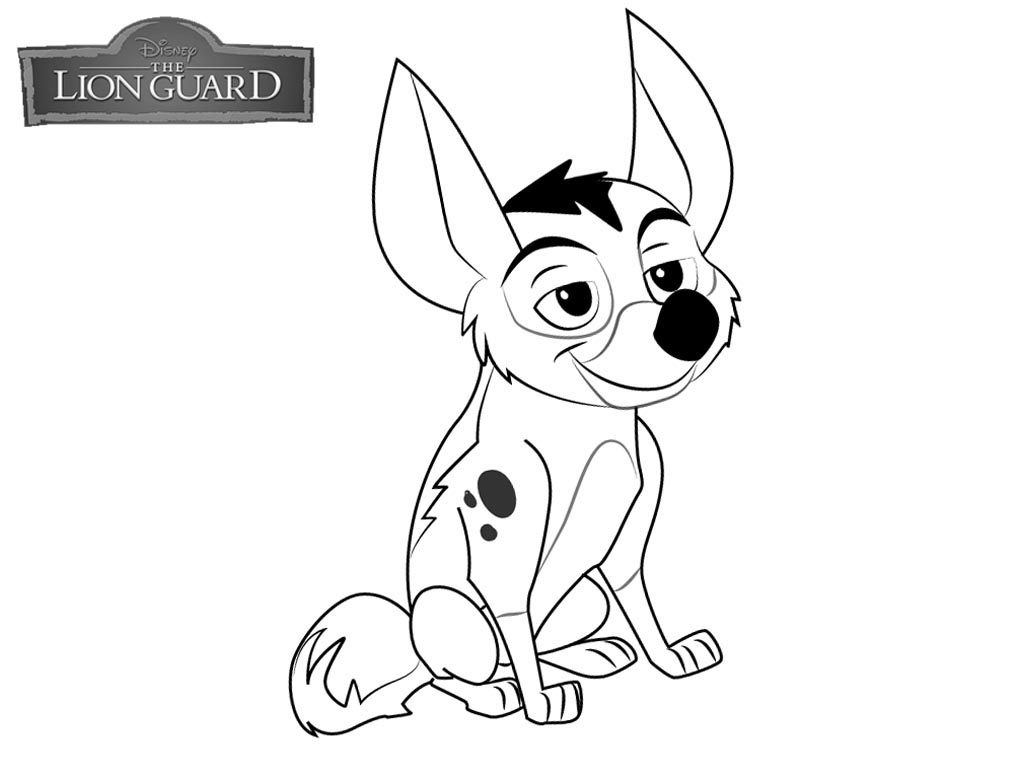 Lion Guard Coloring Pages Free