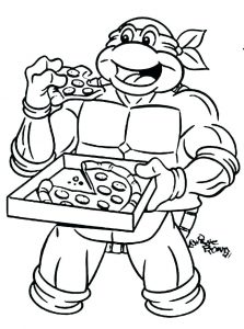 teenage mutant ninja turtles coloring pages  best