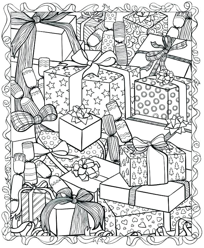 Winter Coloring Pages for Adults - Best Coloring Pages For Kids