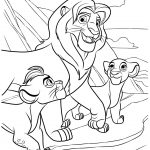 Print Lion Guard Coloring Page