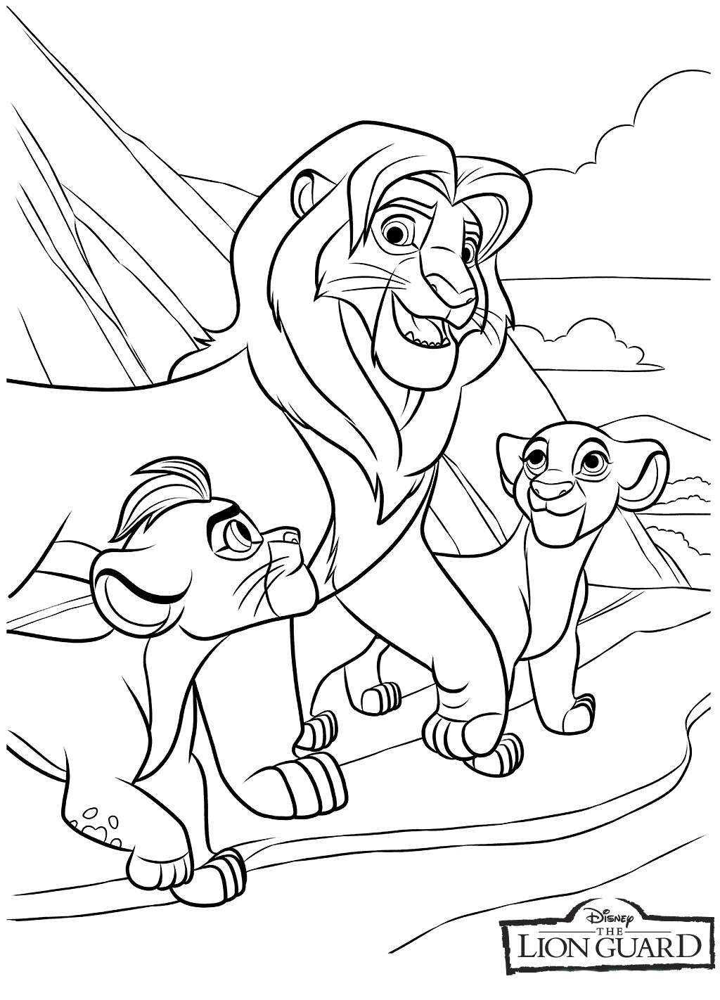 Free Printable Lion Guard Coloring Pages