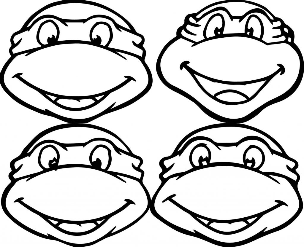 Print Teenage Mutant Ninja Turtles Coloring Pages