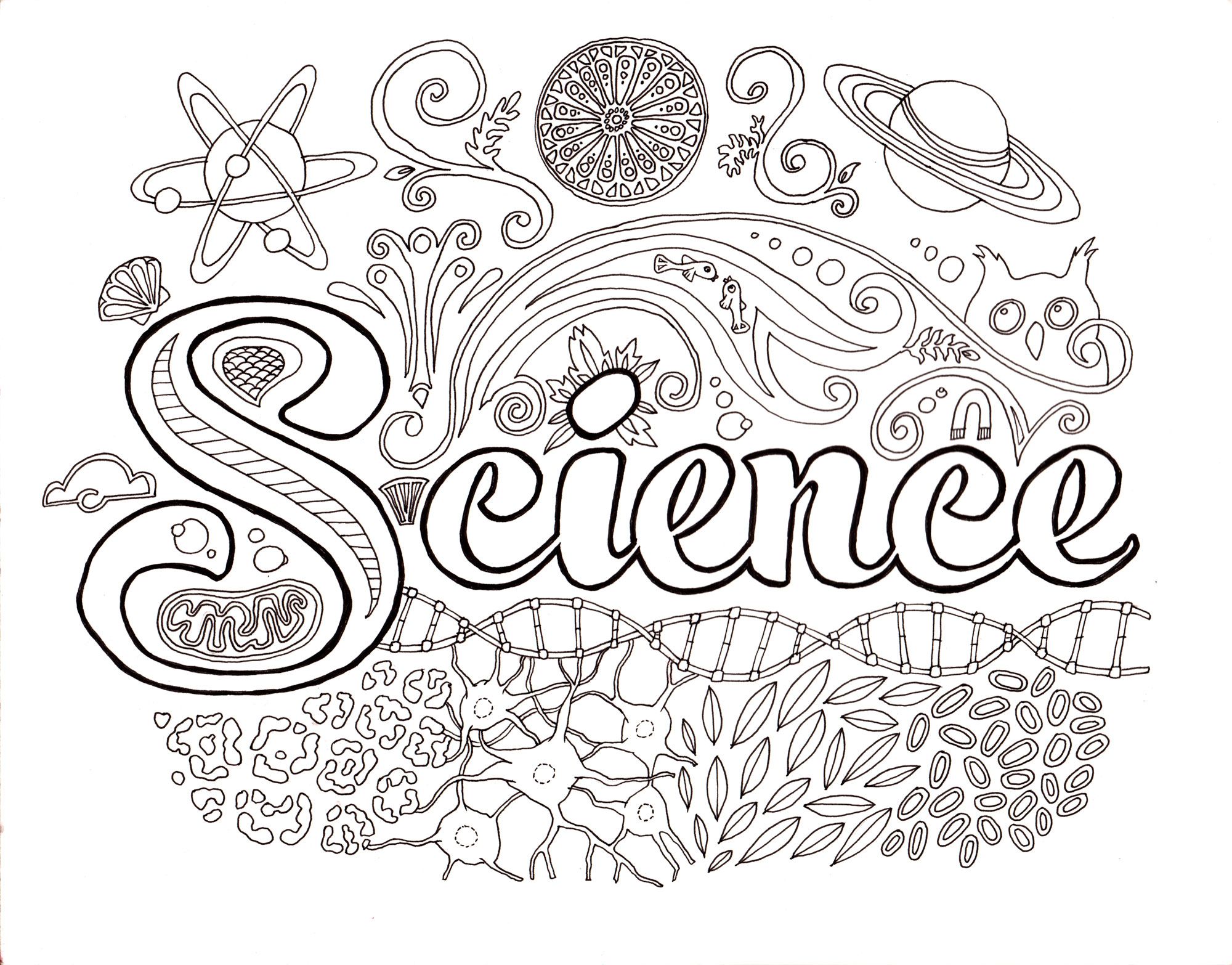 Science Coloring Pages - Best Coloring Pages For Kids