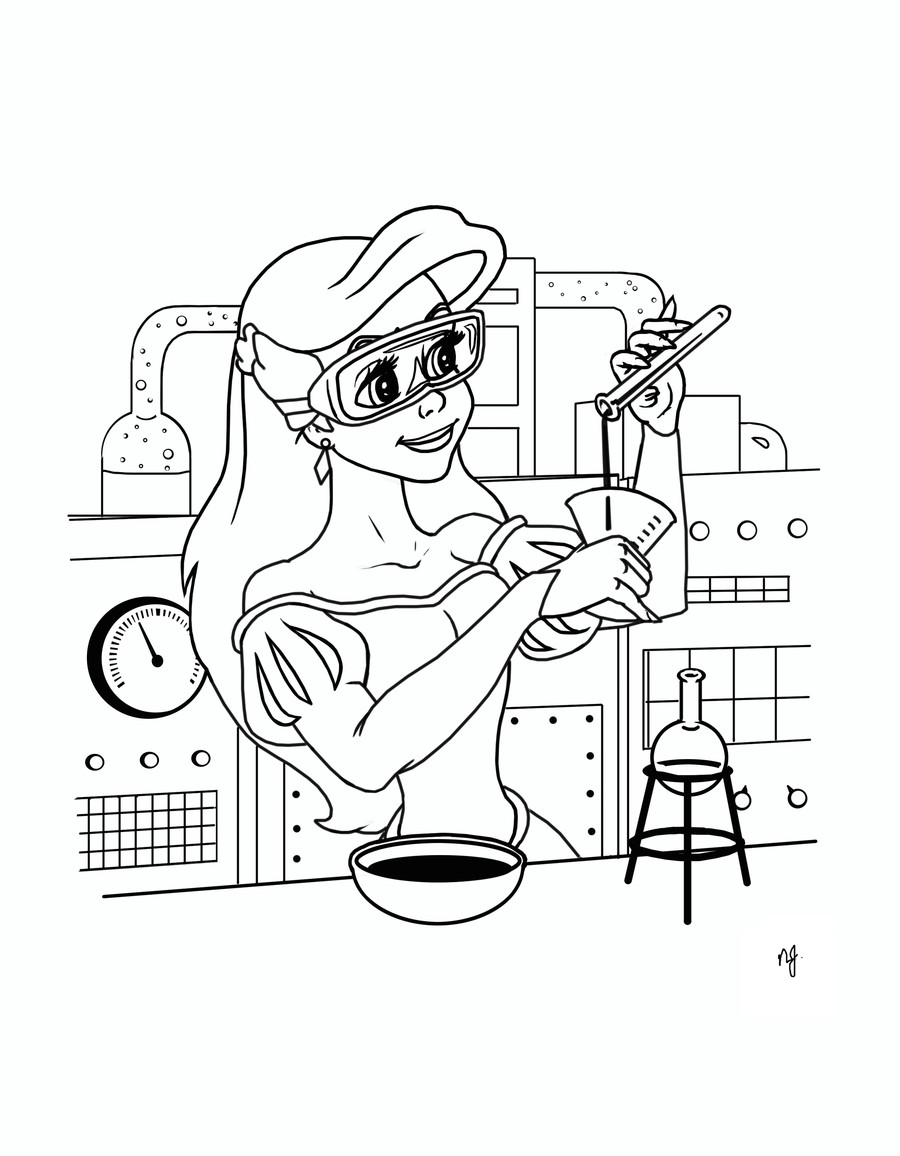 Science Coloring Pages - Best Coloring Pages For Kids