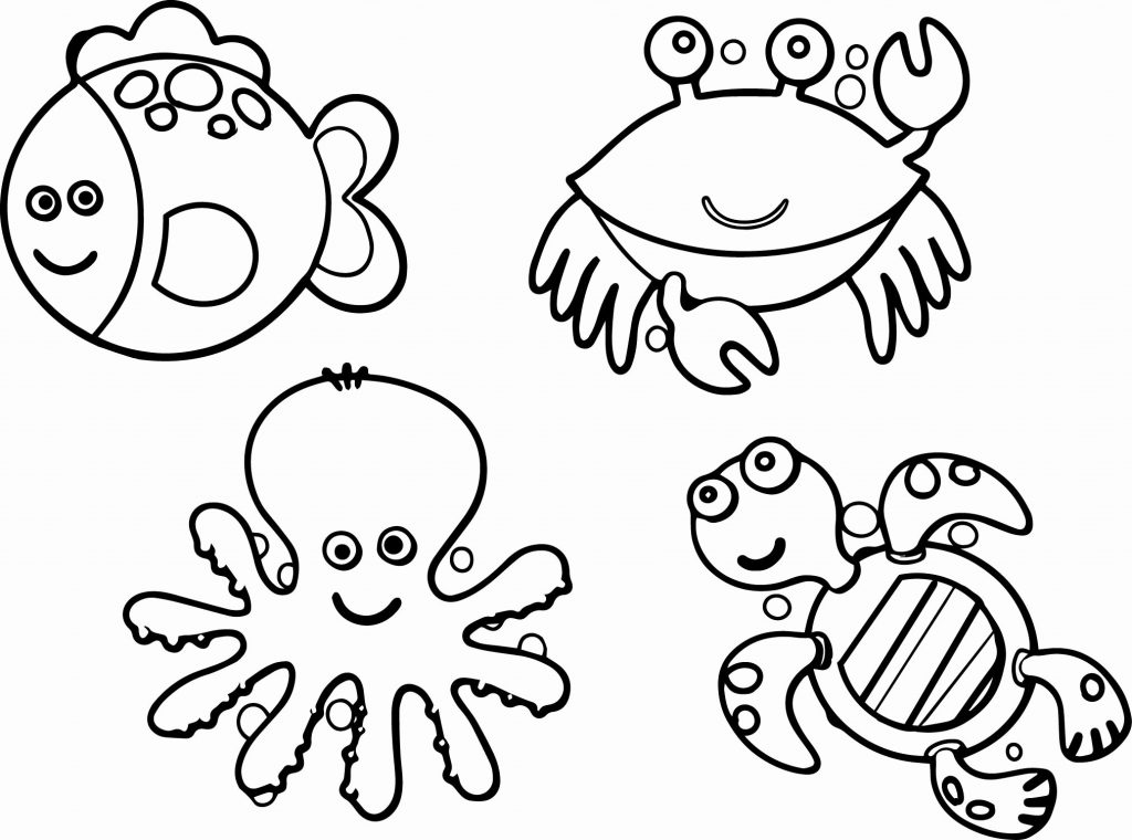 Sea Animal Coloring Pages