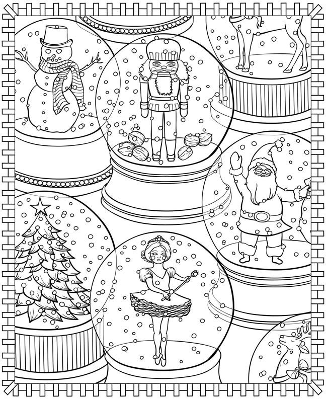 Winter Coloring Pages for Adults - Best Coloring Pages For Kids