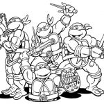 TMNT Coloring Pages