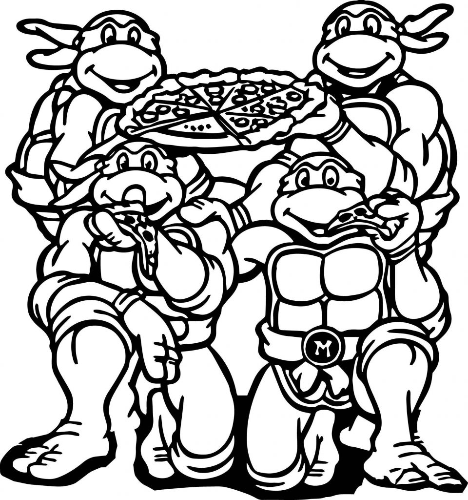 Teenage Mutant Ninja Turtles Coloring Pages