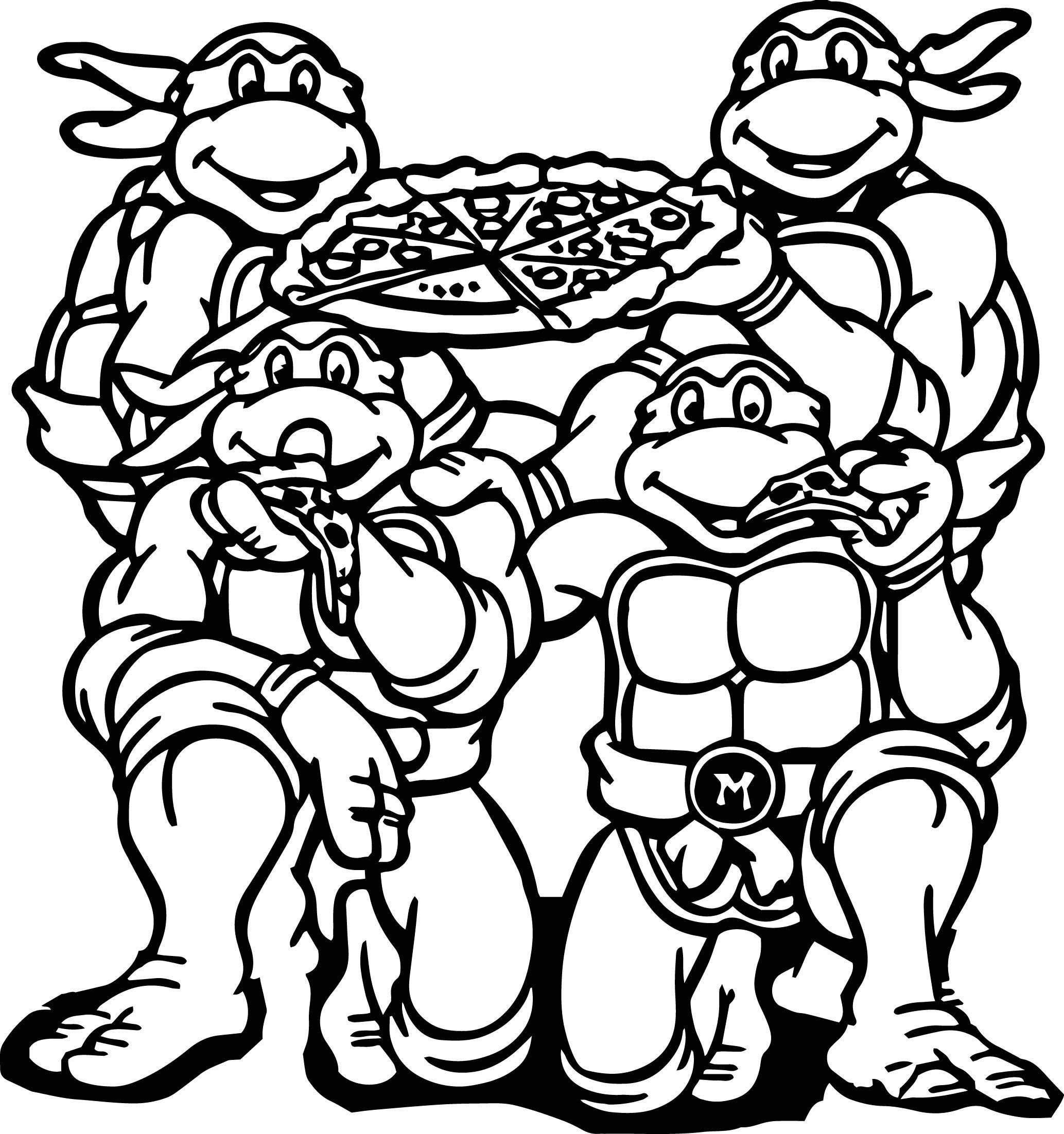 Teenage Mutant Ninja Turtles Coloring Pages - Best Coloring Pages For Kids