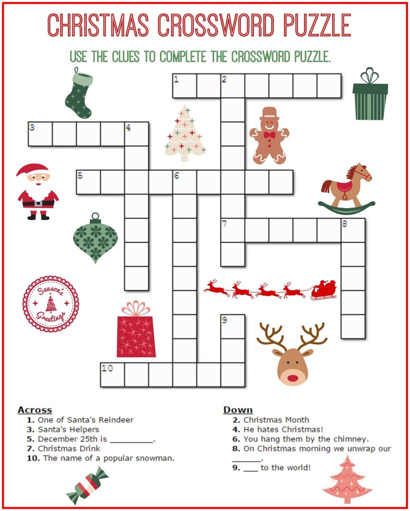 printable-christmas-crossword-puzzles