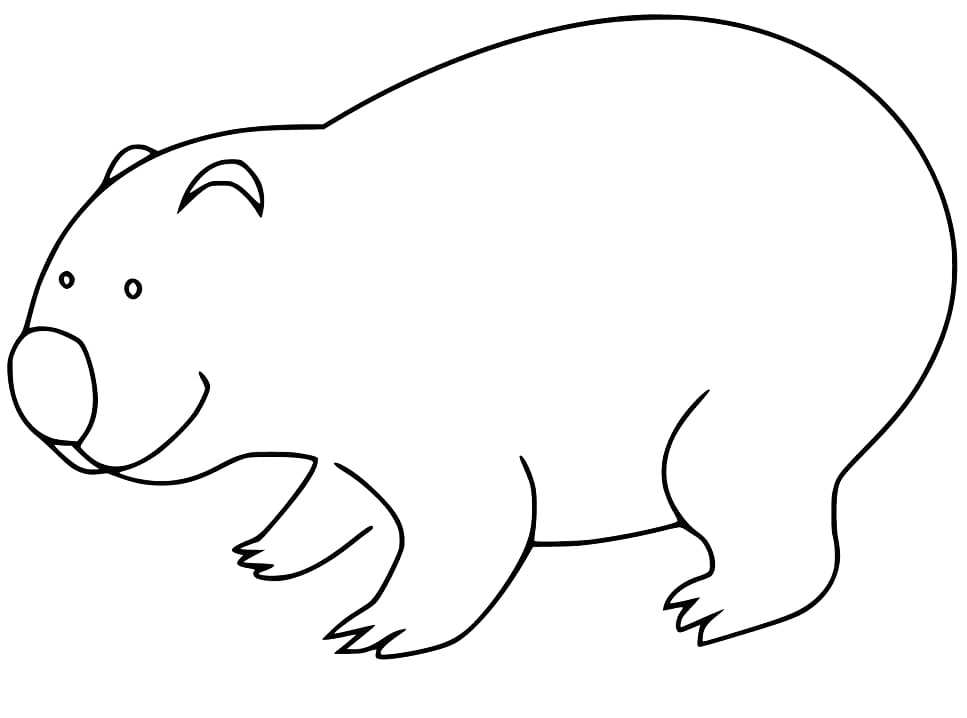 Cute Animal Coloring Pages