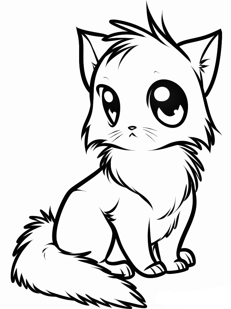 Featured image of post Cute Simple Coloring Pages Animals / Cute animals coloring pages, free downloads.