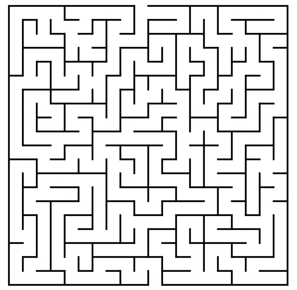 Free Simple Printable Kids Mazes