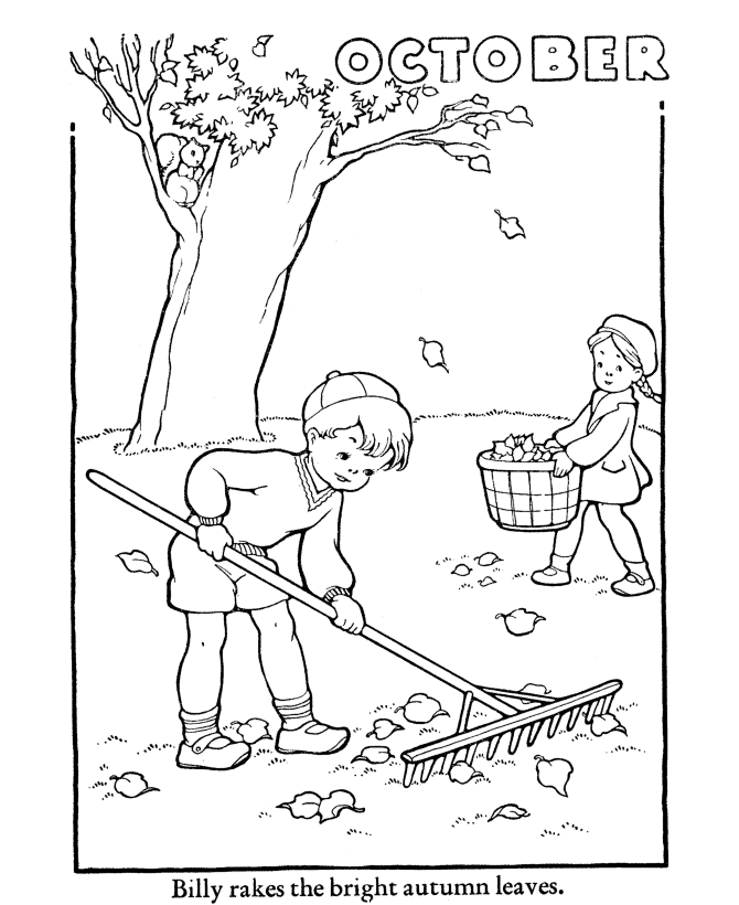 October Coloring Pages - Best Coloring Pages For Kids