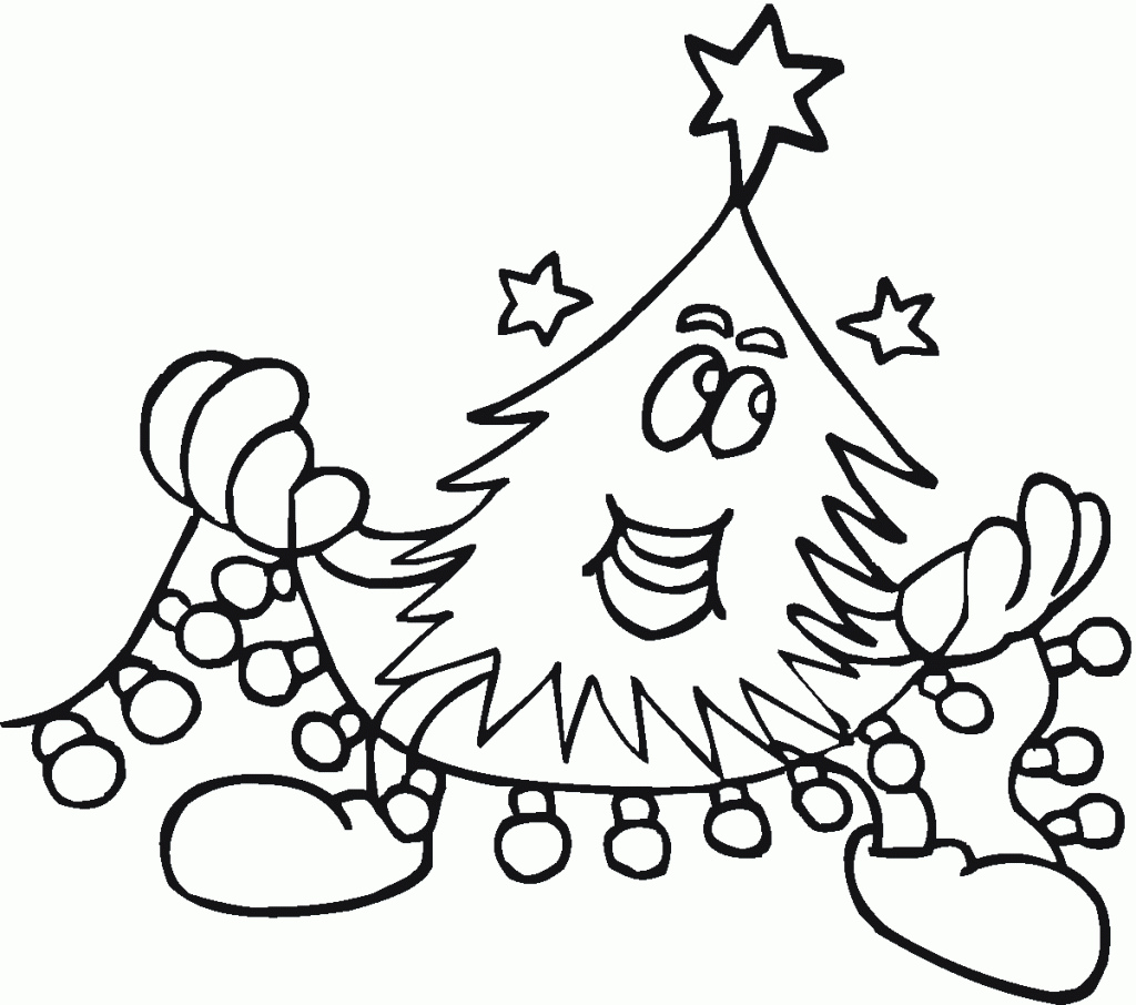 Lights - December Coloring Pages