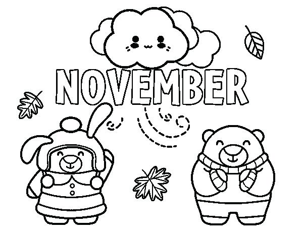 November Coloring Pages - Best Coloring Pages For Kids