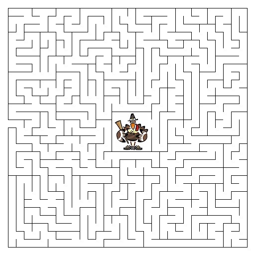 Thanksgiving Printable Mazes