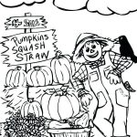 Pumpkins - October Coloring Pages