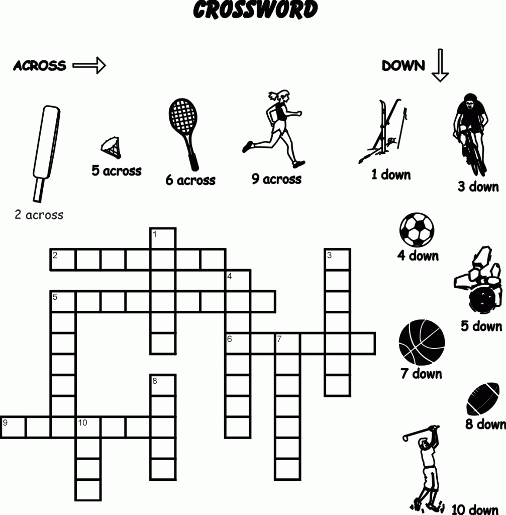 Download Crossword Puzzles For Kids - Best Coloring Pages For Kids