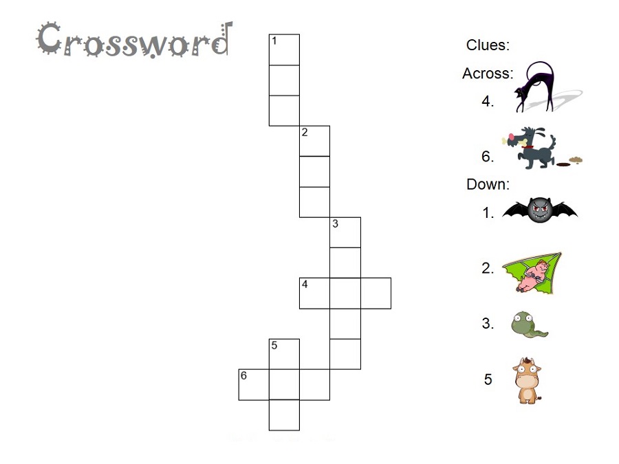 crossword puzzles for kids best coloring pages for kids