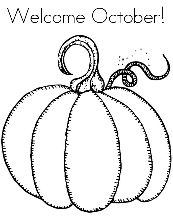 October Coloring Pages - Best Coloring Pages For Kids