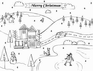December Coloring Pages - Best Coloring Pages For Kids