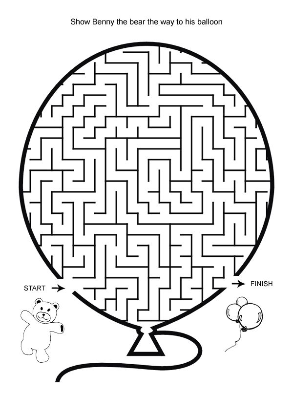 12 Free Online Mazes (Easy, Medium, and Hard)
