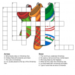 Christmas Crossword Puzzle for Kids