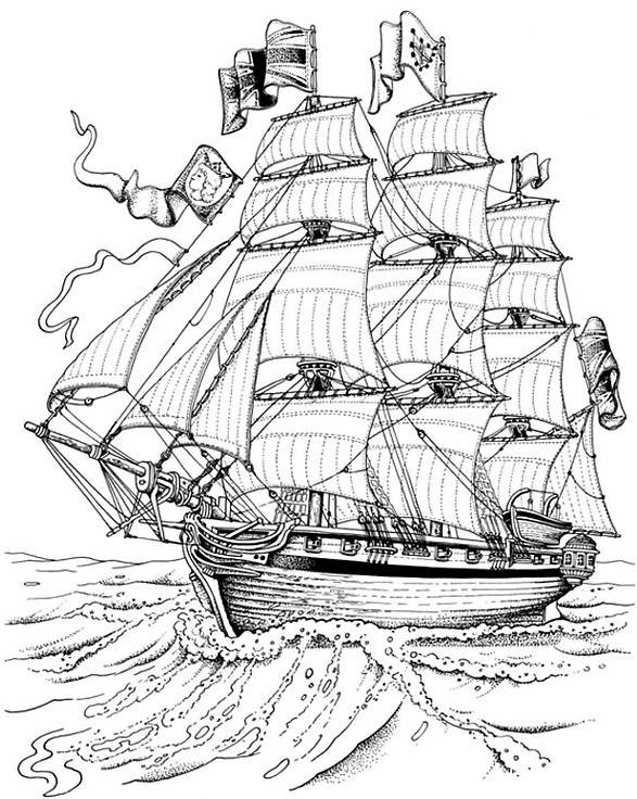 Mayflower Coloring Pages - Best Coloring Pages For Kids