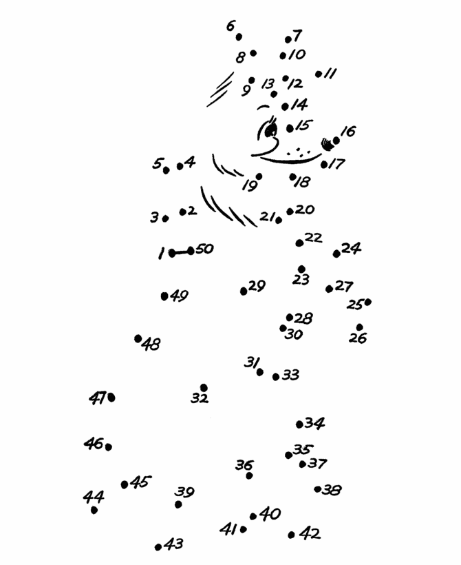 Dot To Dot Printables 1 200