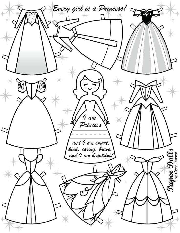 Fashion Paper Doll Template Clothes