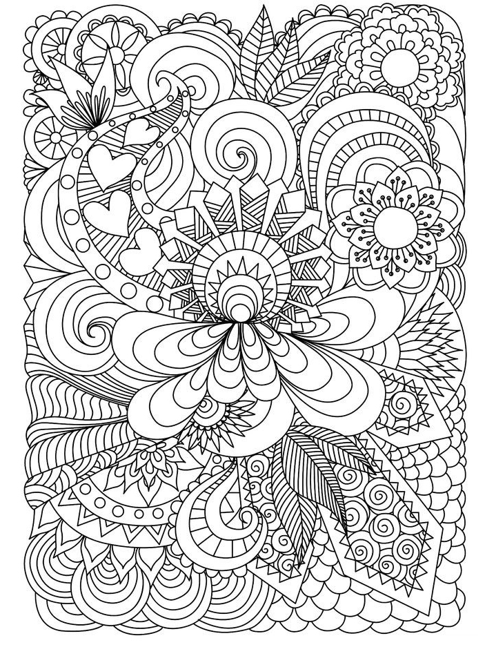 Free Printable Coloring Pages for Adults Advanced