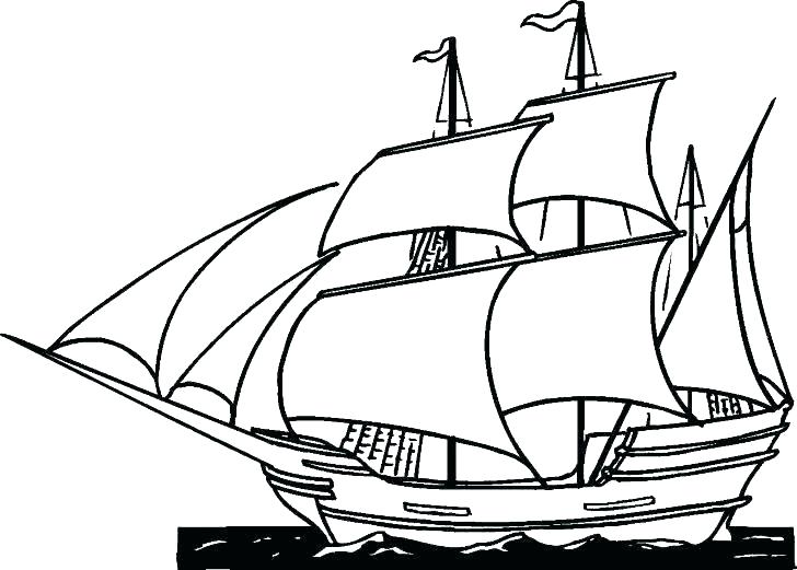 Mayflower Coloring Pages - Best Coloring Pages For Kids
