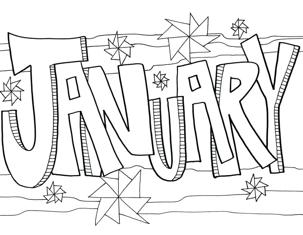 Download January Coloring Pages - Best Coloring Pages For Kids