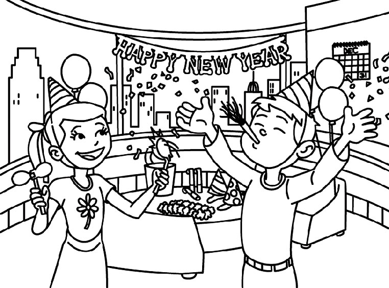 Download January Coloring Pages - Best Coloring Pages For Kids