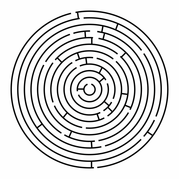 Printable Mazes for Adults