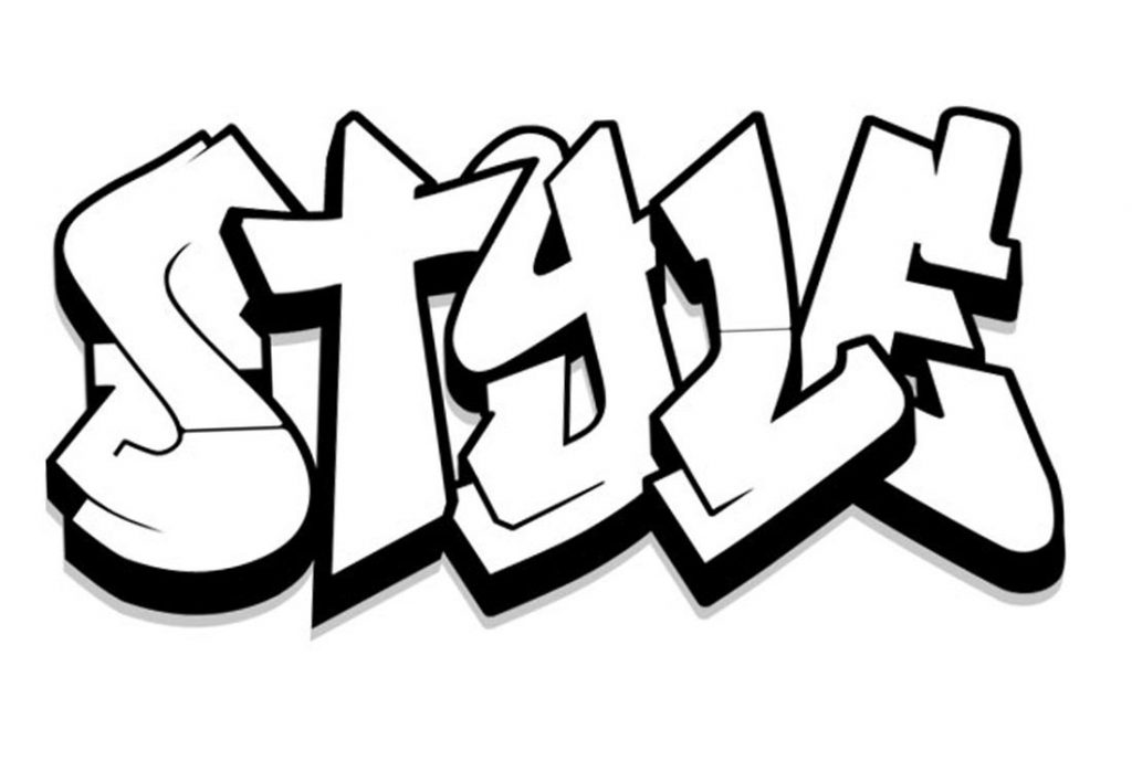 Style Graffiti Coloring Pages